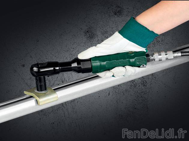 Tournevis à cliquet pneumatique Parkside, le prix 24.99 € 
- Max. 6,3 bar
- ...