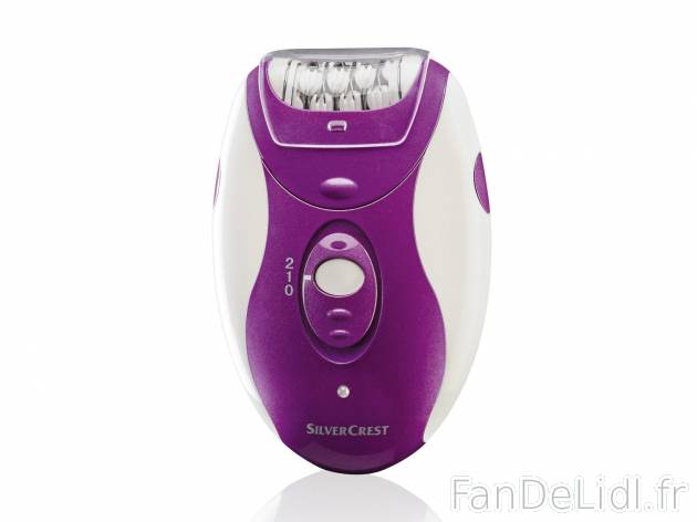 Epilateur , prezzo 16.99 € per L&apos;unité au choix 
- Fonctionne sur batterie ...