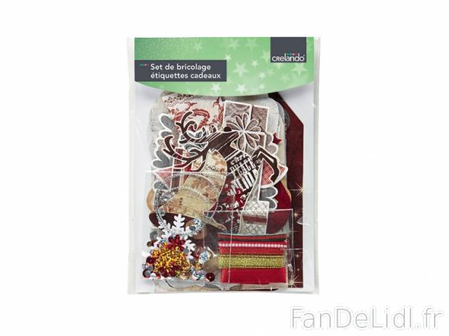 Kit de création étoile 3D flocon ou étiquettes , prezzo 3.99 € per Le set au choix