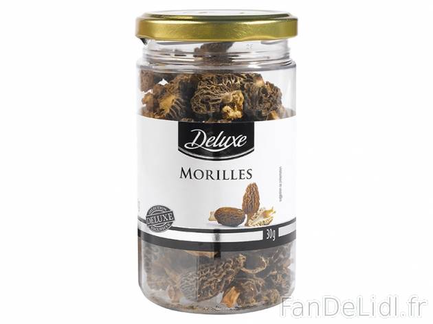 Morilles séchées extra , prezzo 11.99 € per 30 g, 1 kg = 39,97 € EUR.
