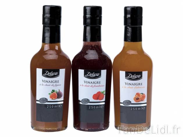 Vinaigre de fruits , prezzo 2.99 € per 250 ml au choix, 1 L = 11,96 € EUR. 
- ...