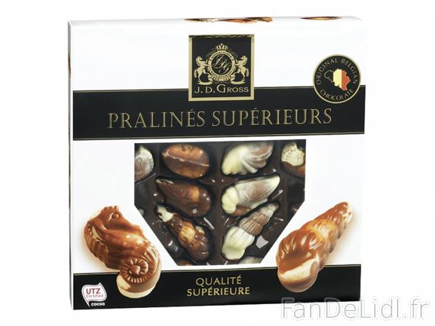Fruits de mer en chocolat , prezzo 1.79 € per 250 g, 1 kg = 7,16 € EUR.