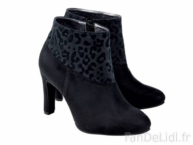 Bottines , prezzo 14.99 € per La paire au choix 
- Hauteur du talon : env. 8 ...