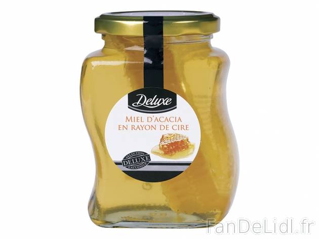 Miel d&apos;acacia en rayon de cire , prezzo 5.69 &#8364; per 500 g, 1 kg ...