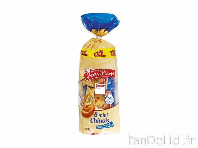 8 mini chinois1 , prezzo 1.49 € per 400 g 
- 300 g + 100 g GRATUITS soit 400 ...