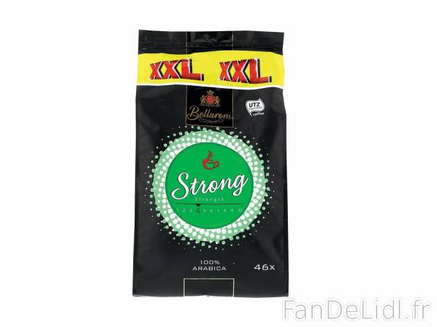 46 dosettes de café1 , prezzo 2.49 € per 331,2 g au choix 
- 36 + 10 dosettes ...