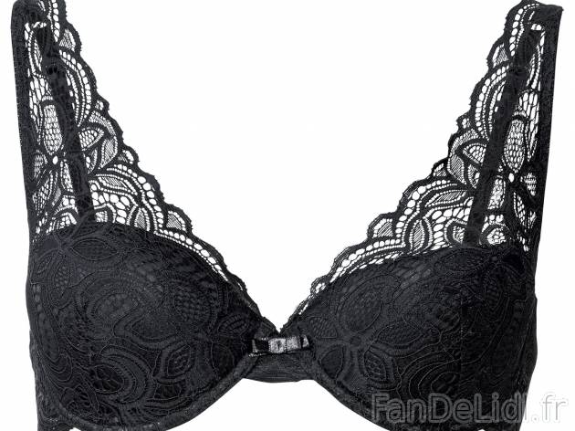 Soutien-gorge , le prix 4.99 € 
- Ex. maille 82 % polyamide et 18 % élasthanne ...