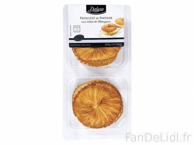 2 feuilletés , prezzo 2.99 € per 280 g au choix, 1 kg = 10,68 € EUR. 
- Au ...