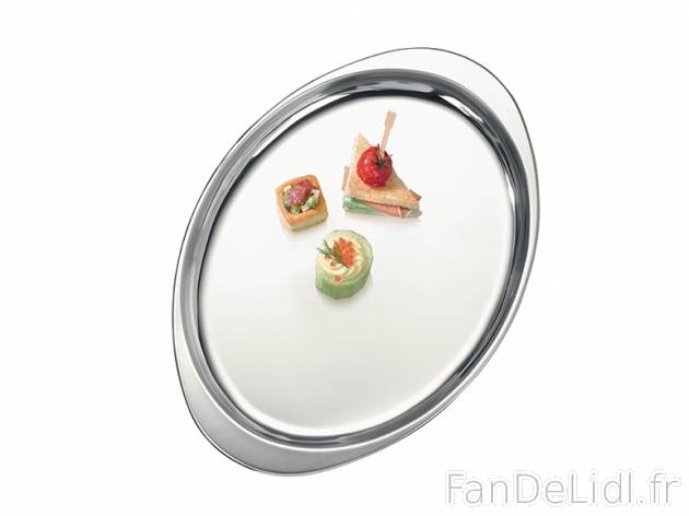 Plat de service en acier inox , prezzo 5.99 € per L&apos;unité au choix 
- ...
