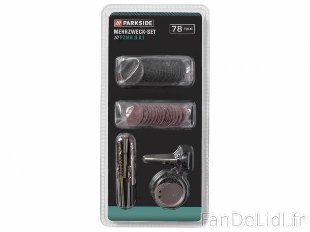Accessoires pour mini-outil multifonction , le prix 2.99 € 
- Set multifonction, ...