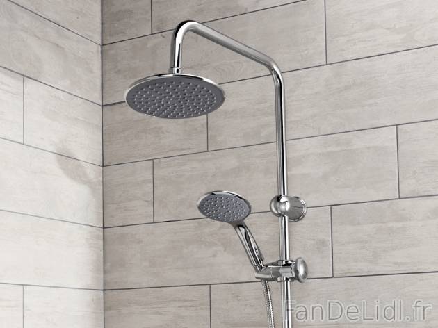 Colonne de douche , le prix 34.99 € 
- Env. 99,55 x 36 cm (h x p)
- Flexible ...