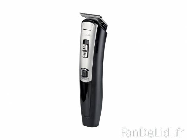 Tondeuse barbe et cheveux sans fil , le prix 19.99 € 
- 5 en 1 : embouts pour ...