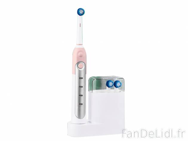 Brosse à dents électrique , le prix 14.99 € 
- 3 modes de brossage avec témoin ...