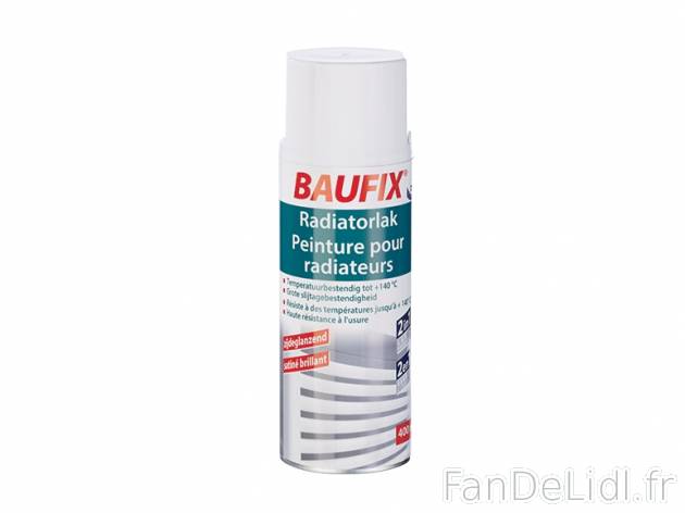 Peinture pour radiateurs , prezzo 2.59 € per Le spray de 400 mL, 1 L = 6,48 € ...