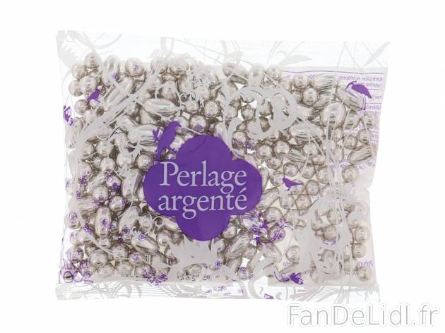 Perlage argenté1 , prezzo 1.99 € per 100 g 
-  Inédit chez Lidl