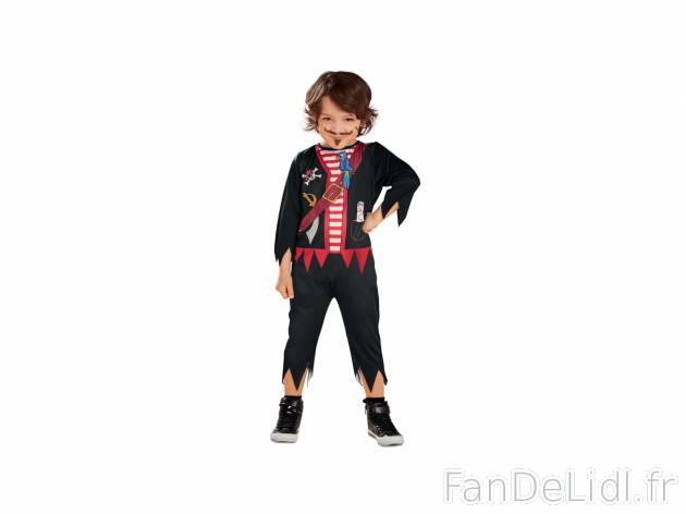 Déguisement d’Halloween garçon ou fille , le prix 4.99 € 
- Ex. 100 % polyester
- ...