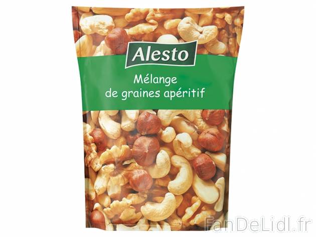 Mélange apéritif , prezzo 2.79 € per 200 g, 1 kg = 13,95 € EUR.