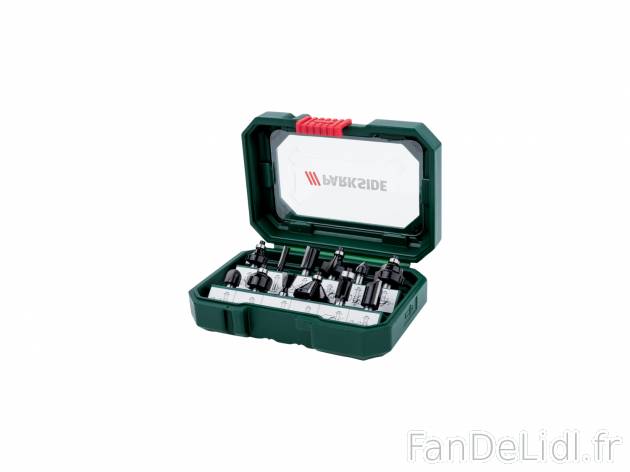 Set d’embouts de fraisage pour défonceuse , le prix 12.99 € 
- Convient pour ...