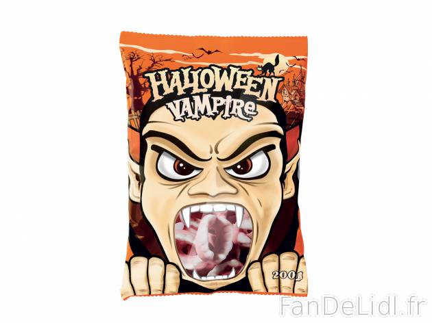 Dents de Dracula en vente , le prix 0.79 €  
-  Inédit chez Lidl