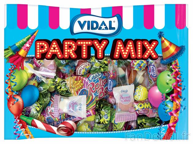Party Mix en vente , le prix 2.49 &#8364;  
-  In&eacute;dit chez Lidl
