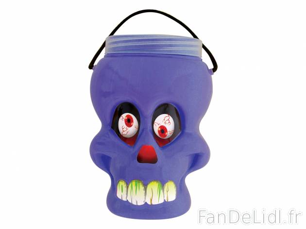 Seau tête du mort Halloween en vente , le prix 3.99 &#8364;