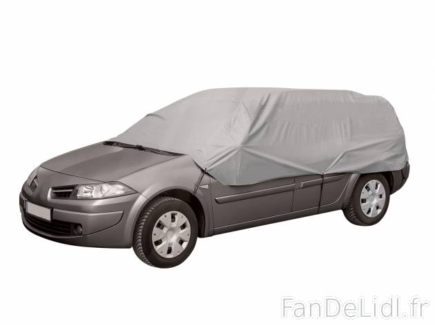 Demi-bâche de protection auto , le prix 5.99 € 
- 3 tailles disponibles : S/M, ...