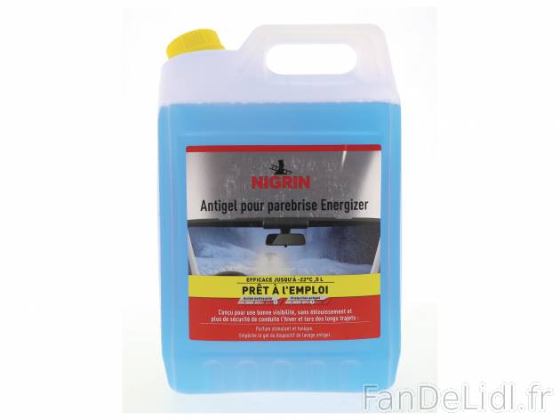 Antigel pour pare-brise , le prix 5.99 €