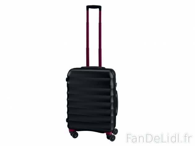 Valise business ou cabine à roulettes en polycarbonate Topmove, le prix 49.99 € ...
