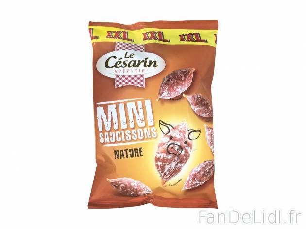 Mini saucissons secs nature , le prix 2.29 € 
- Prix normal pour 75 g : 0,97 ...