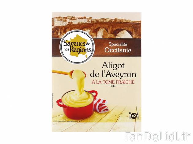 Aligot de l’Aveyron , le prix 2.99 € 

Caractéristiques

- Transformé ...