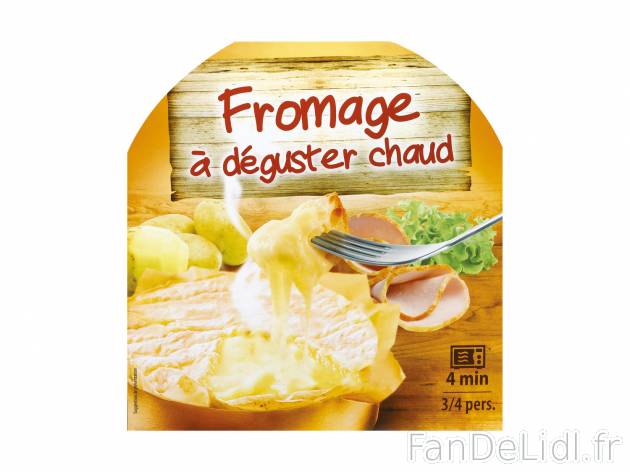 Fromage à déguster chaud , le prix 3.99 € 
- 27 % Mat. Gr. sur produit fini
Caractéristiques

- ...
