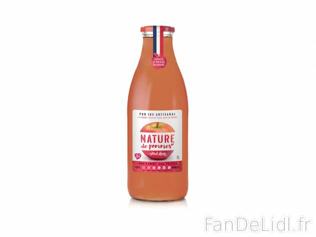 Pur Jus artisanal de pomme Pink Lady , le prix 2.79 &#8364;