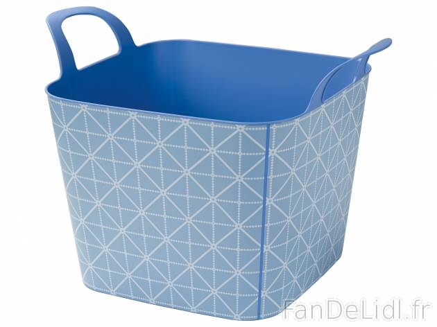 Panier flexible , le prix 4.99 € 
- Env. 36 L
- Autres modèles disponibles ...