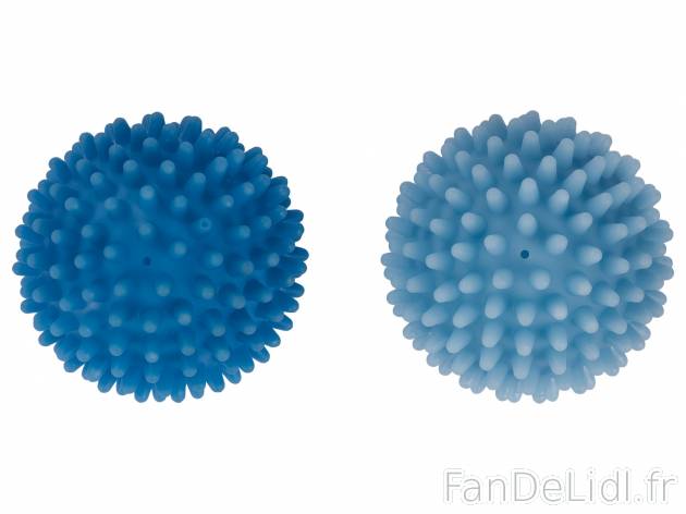 Accessoires pour linge , le prix 1.99 € 
- Au choix : boules pour sèche-linge ...