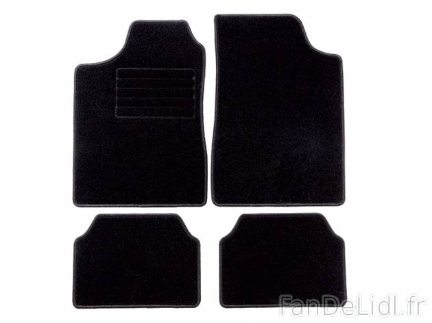 4 tapis de voiture 
