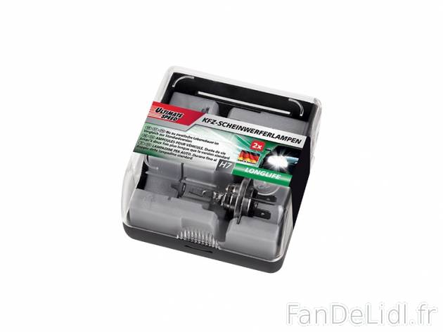 Ampoules pour véhicule , prezzo 6.99 € per Le lot au choix 
- H4 ou H7 selon ...