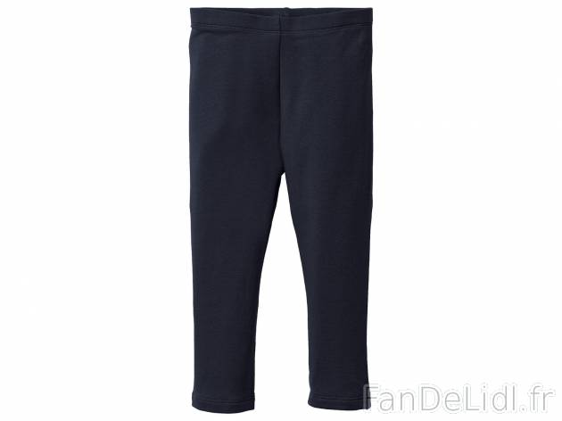 Legging thermique fille , le prix 3.49 € 
- Ex. 95 % coton et 5 % élasthanne.
- ...