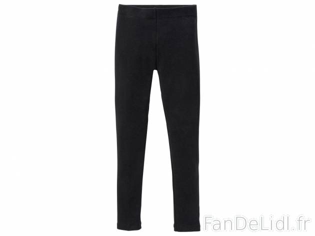 Legging thermique fille , le prix 3.49 € 
- Ex. 95 % coton et 5 % élasthanne.
- ...