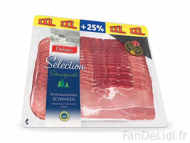 Jambon fumé de la Forêt-Noire IGP , prezzo 1.99 € per 250 g, 1 kg = 7,96 € ...