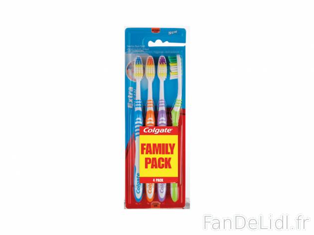 Colgate brosse à dents Extra Clean , le prix 1.27 €  
-  Variétés au choix