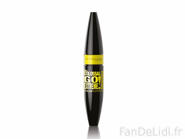 Mascara Volume Express Colossal Go Extrême , le prix 4.86 € 
- Au choix : black ...