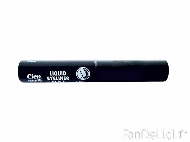 Eyeliner liquide noir , le prix 2.49 €