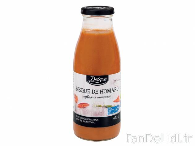 Bisque de homard en vente , le prix 1.89 €