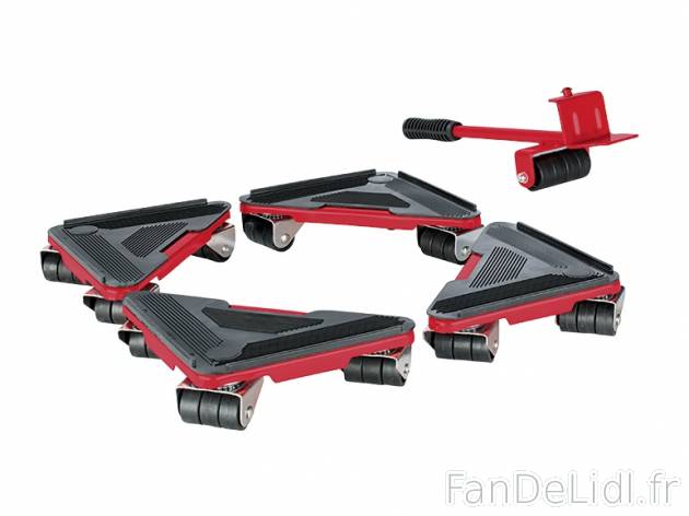 Set de transport de mobilier , prezzo 9.99 € per Le set 
- Pour soulever et déplacer ...