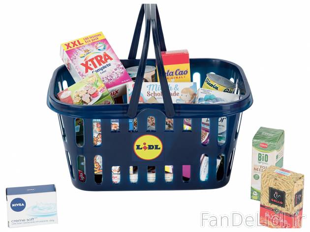 Panier à provisions et produits miniatures , le prix 5.99 &#8364; 
- Plusieurs ...