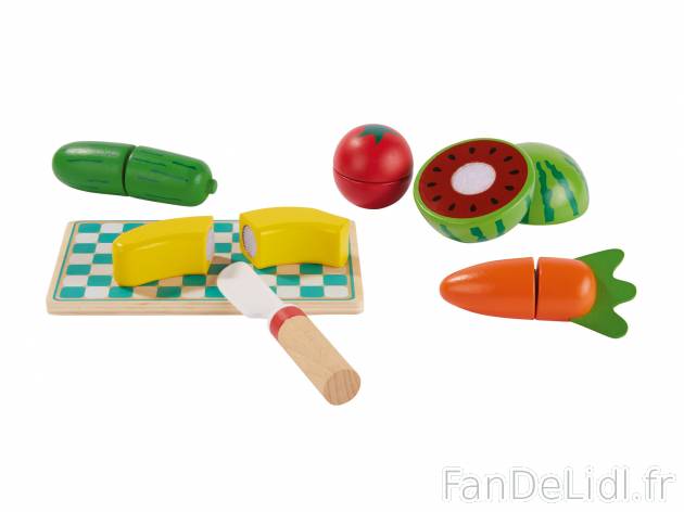 Aliments en bois , le prix 6.99 &#8364; 
- Au choix : set l&eacute;gumes ...