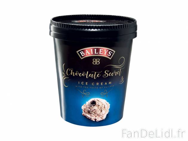Glace au Baileys en vente , le prix 2.99 € 
- Inédit chez Lidl
- Au choix : ...