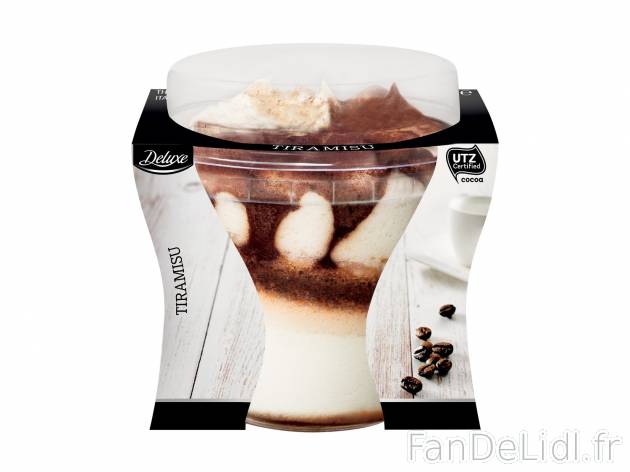Tiramisu en vente , le prix 1.79 € 

Caractéristiques

- Transformé en UE
- ...