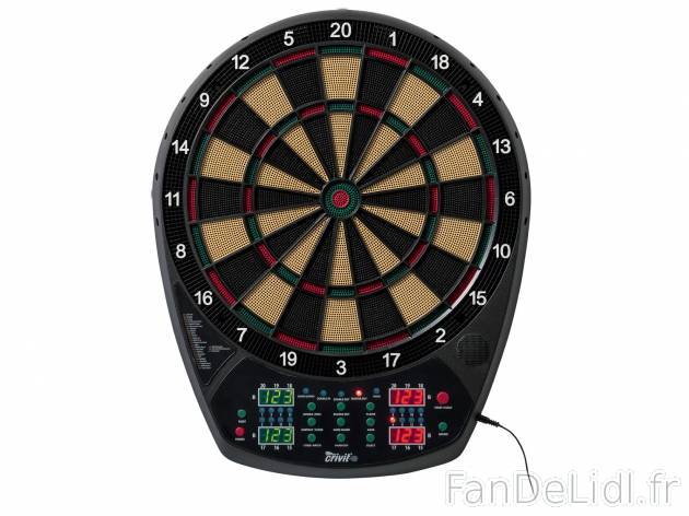 Jeu de fléchettes électronique , le prix 22.99 &#8364; 
- 12 fl&eacute;chettes ...