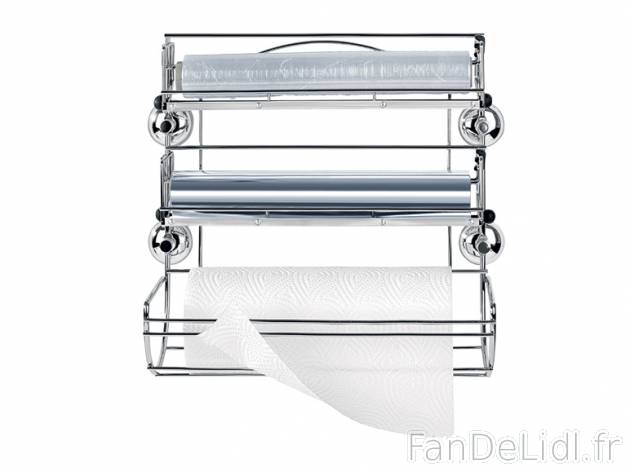 Porte-rouleaux de cuisine aspect chromé , prezzo 12.99 € per L&apos;unité ...